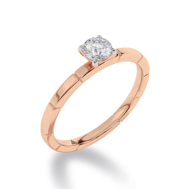 Diamond Diaries Meridian Solitaire Ring