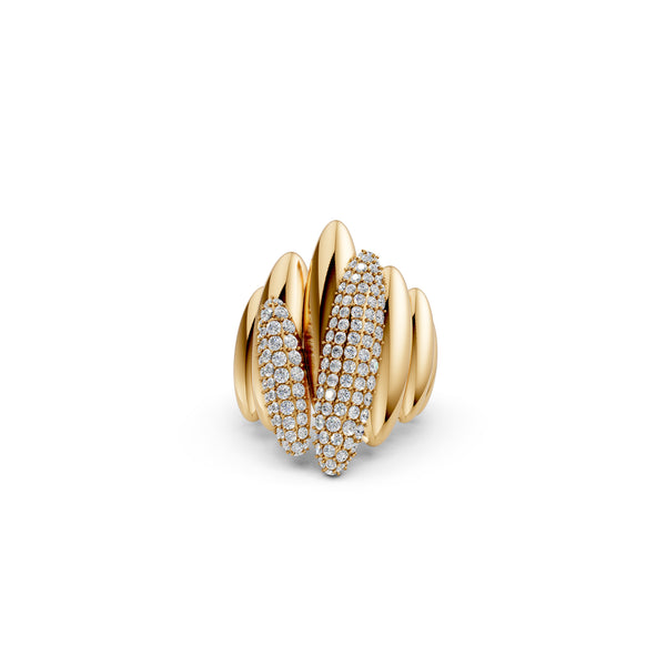 Oh My Gold Infinity Knot Constellation Ring