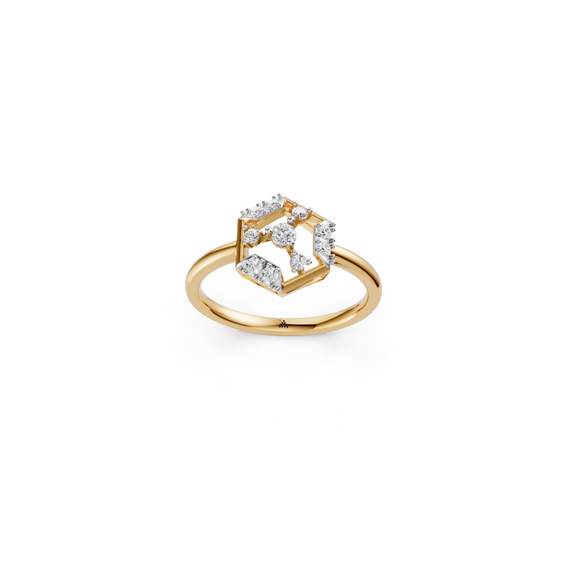 Diamond Diaries Tapered Grace Ring
