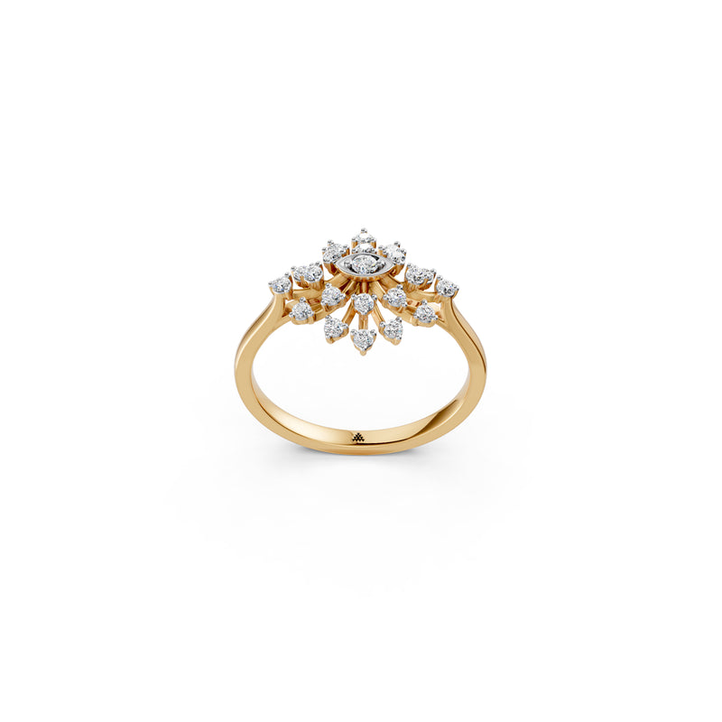 Diamond Diaries Bloom Cluster Ring