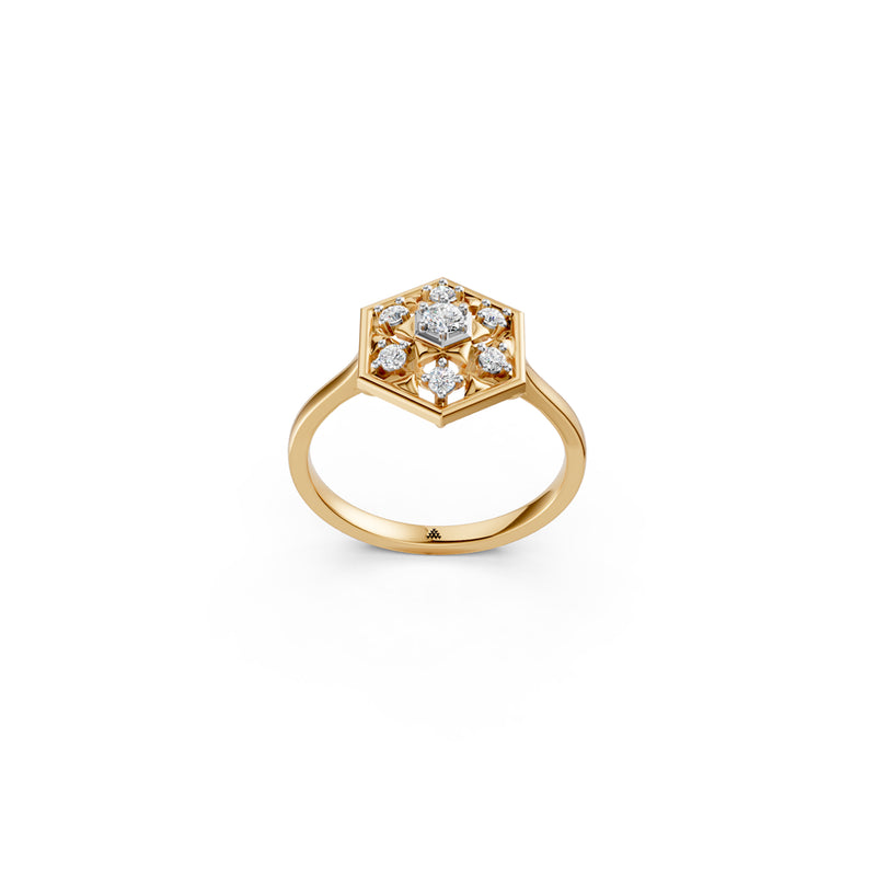 Diamond Diaries Vault Symmetry Ring