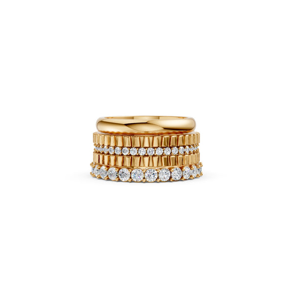 Oh My Gold Coil Ridge Ring