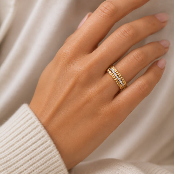 Oh My Gold Constellation Ring