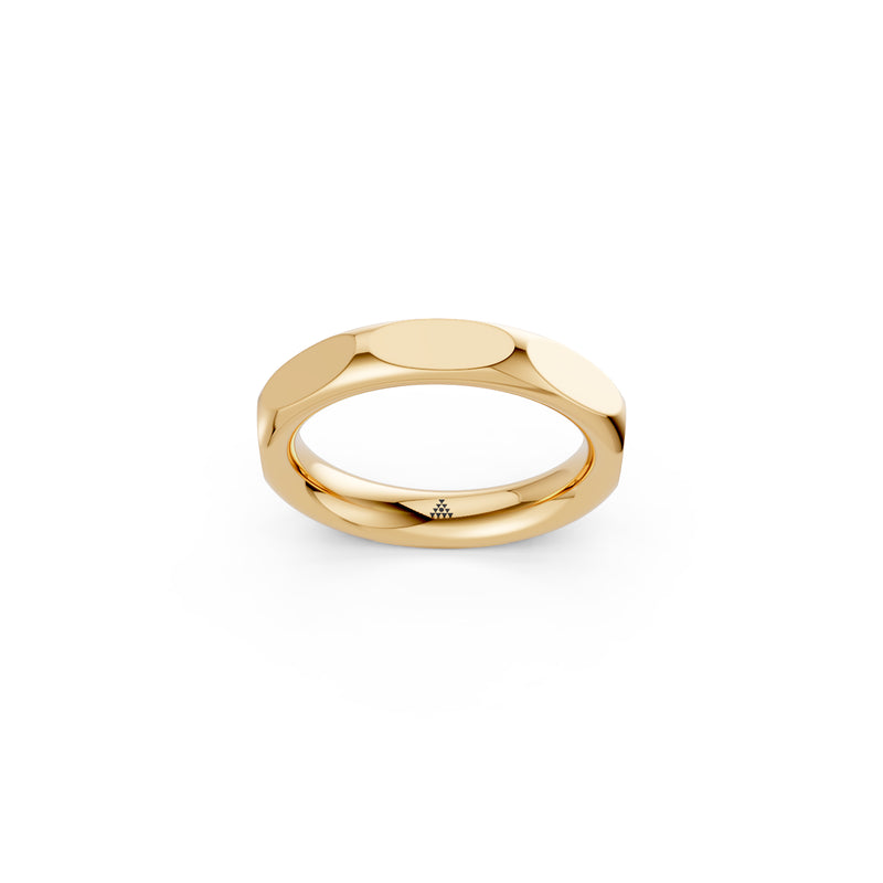 Oh My Gold Aura Ridge Ring