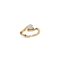 Heart Shaped Lab Grown Diamond Ring | Lightweight | Ekatra