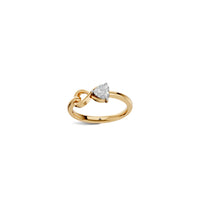 Heart Shaped Lab Grown Diamond Ring | Lightweight | Ekatra