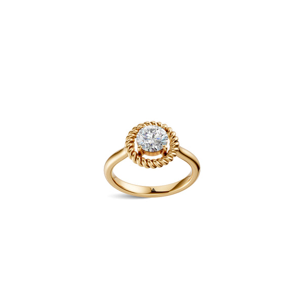 Round Solitaire Diamond Ring | (1.00 ct) | Ekatra Jewels