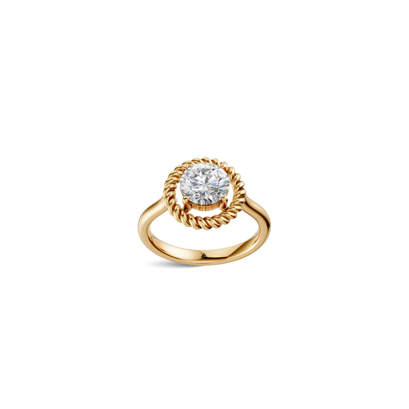 Round Solitaire Diamond Ring | (1.50 ct) | Ekatra Jewels